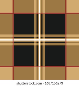 Seamless vector plaid pattern. Tartan background. Classic pattern. For fabric, textile, wrapping, cover etc.