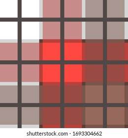 Seamless vector plaid pattern. Tartan background. Classic pattern. For fabric, textile, wrapping, cover etc.