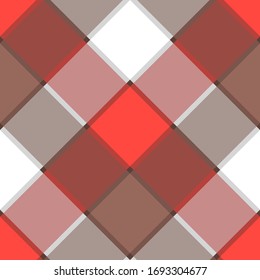 Seamless vector plaid pattern. Tartan background. Classic pattern. For fabric, textile, wrapping, cover etc.