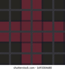 Seamless vector plaid pattern. Tartan background. Classic pattern. For fabric, textile, wrapping, cover etc.