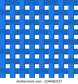 Seamless Vector Plain Blue Patterns Design for Background, Tablecloth, Picnic mat, Wrap paper, gift card, wallpaper 
