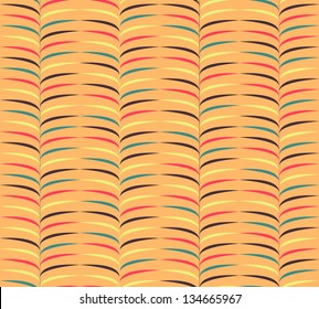 Seamless vector plant color pattern background