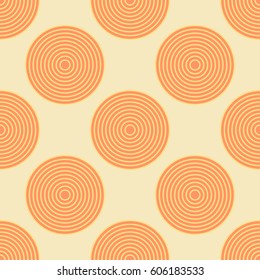 Seamless vector polka dots pattern