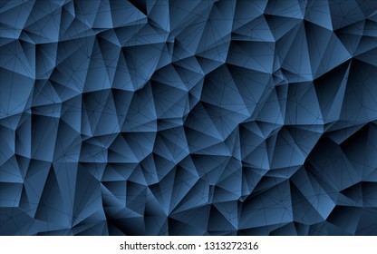 Seamless vector polygonal background. Modern minimalistic design. Vector illustration for web design. Low poly art