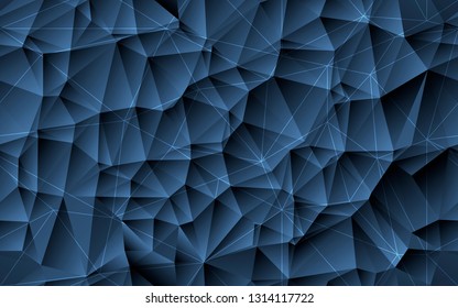 Seamless vector polygonal background. Modern minimalistic design. Vector illustration for web design. Low poly art