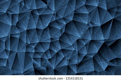 Seamless vector polygonal background. Modern minimalistic design. Vector illustration for web design. Low poly art