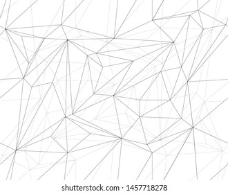 Seamless vector polygonal background. Modern minimalistic design. Vector illustration for web design. Low poly art