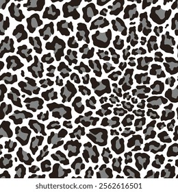 seamless vector print of leopard skin. leopard color on clothing or print