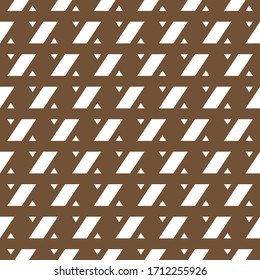 Seamless vector. Quadrangular, triangular shapes backdrop. Geometrical pattern. Ethnic ornament. Digital paper, web design, textile print, abstract wallpaper.Triangles, parallelograms background