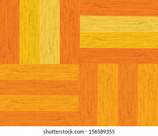 Seamless vector realistic texture - wooden parquet