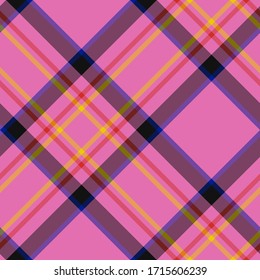 Seamless vector red tartan pattern. Plaid background. Classic fashion ornate pattern. For fabric, textile, wrapping etc.