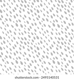 Seamless vector repeat pattern with abstract light gray brush marks on white. Simple versatile backdrop for baby boy, gender neutral kids, cosmetic packaging, storage and more.