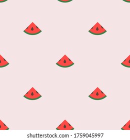 Seamless vector repeat pattern of melons for wrapping paper, wallpaper or textile background