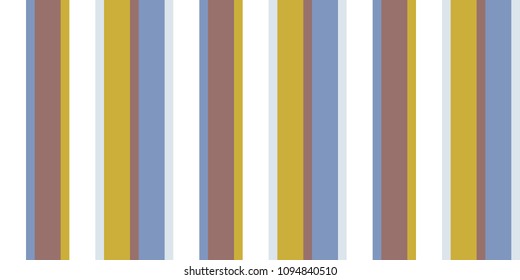 Seamless vector repeatable pattern with colored vertical strips