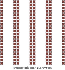 Seamless vector repeatable pattern with colored vertical strips
