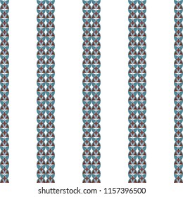 Seamless vector repeatable pattern with colored vertical strips