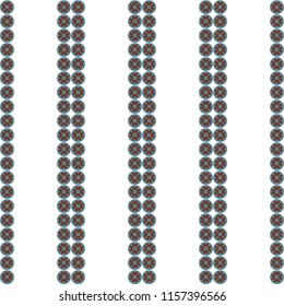 Seamless vector repeatable pattern with colored vertical strips