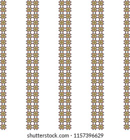 Seamless vector repeatable pattern with colored vertical strips