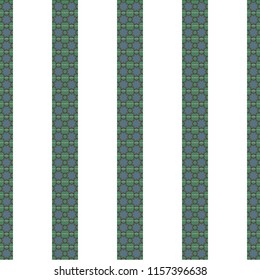 Seamless vector repeatable pattern with colored vertical strips
