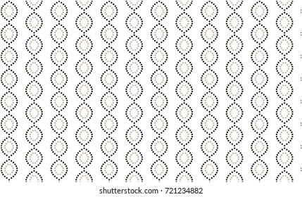 Seamless vector repeating circle dot pattern.