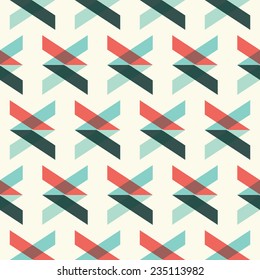 A seamless vector retro background pattern