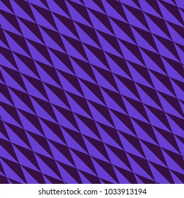 Seamless vector rhombus, black and violet pattern. Geometric layout. Gift wrapping paper. Bed sheets and interior.
