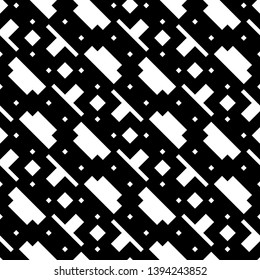 Seamless vector. Rhombuses, figures motif. Geometric backdrop. Ethnic ornament. Tribal pattern. Figures background. Folk wallpaper. Digital paper, textile print, abstract.