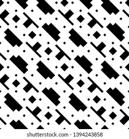 Seamless vector. Rhombuses, figures motif. Geometric backdrop. Ethnic ornament. Tribal pattern. Figures background. Folk wallpaper. Digital paper, textile print, abstract