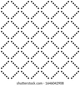 Seamless vector. Rhombuses ornament. Diamonds wallpaper. Checks motif. Squares pattern. Geometric background. Digital paper, textile print, web design illustration, abstract backdrop. Artwork image