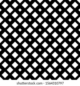Seamless vector. Rhombuses ornament. Geometric background. Squares pattern. Checks motif. Digital paper, textile print, web design illustration, abstract backdrop. Diamonds wallpaper. Artwork image.