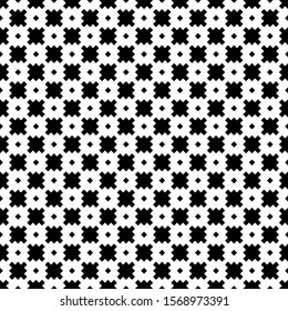 Seamless vector. Rhombuses, shapes ornament. Geometric background. Checks, figures motif. Squares, polygons pattern. Diamonds, forms wallpaper. Web design illustration, abstract backdrop