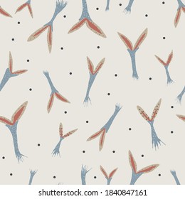 Seamless vector of seed on simple background. concept illustration of Set nature elements.