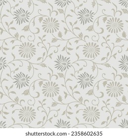 Seamless vector small flower pattern design