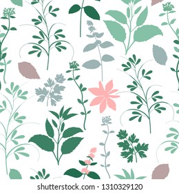 Seamless vector spice texture