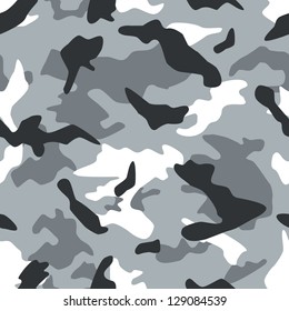 Seamless vector square camouflage series in the alpine scheme