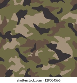 Seamless vector square camouflage series in the US Multi Cam scheme