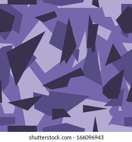 Seamless vector square camouflage series - Purple