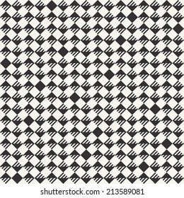 Seamless vector square geometric color pattern background