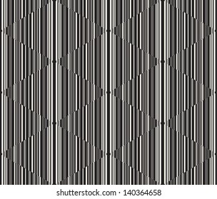 Seamless vector strip geometric art pattern background
