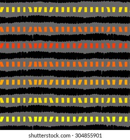 Seamless vector stripe ethnic pattern