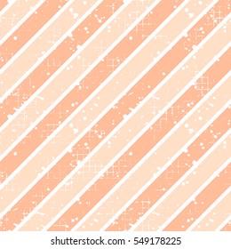 Seamless vector striped pattern. geometric background with diagonal lines. Grunge texture with attrition, cracks and ambrosia. Old style vintage design. Graphic illustration