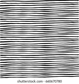 Seamless vector stripy summer pattern.  Modern trendy hipster paintbrush lines background. Hand painted ink brush strokes. Stylish retro vintage stripes.