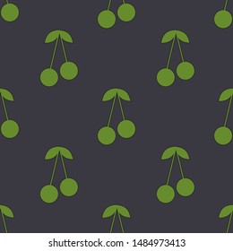 Seamless vector sweet healthy fruit
