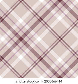 Seamless vector tartan pattern for fabric, textile, wrapping etc. Plaid background