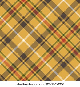 Seamless vector tartan pattern for fabric, textile, wrapping etc. Plaid background