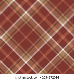 Seamless vector tartan pattern for fabric, textile, wrapping etc. Plaid background