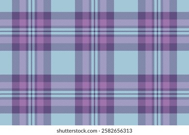 Seamless vector tartan pattern for fabric, ideal for creating stylish clothing, accessories, and home decor items. Versatile and easy to use.