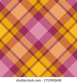 Seamless vector tartan pattern. Plaid background. Classic fashion ornate pattern. For design, fabric, textile, wrapping etc.