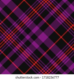 Seamless vector tartan pattern. Plaid background. For design, fabric, textile, wrapping, cover etc.