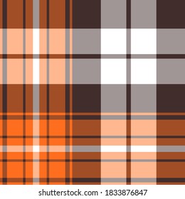 Seamless vector tartan pattern. Stylish plaid background for fabric, textile, wrapping etc.